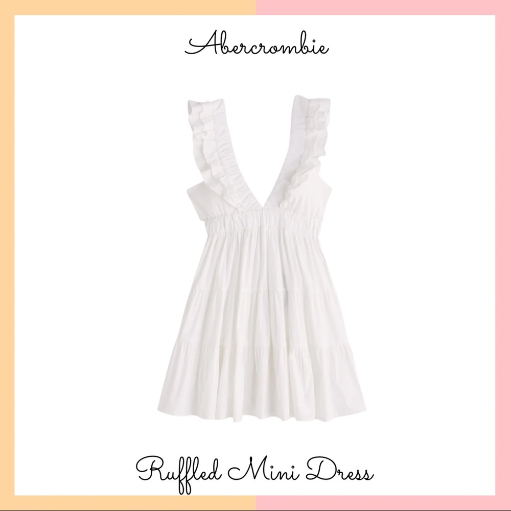 Abercrombie Ruffle Mini Dress